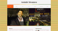 Desktop Screenshot of amitabhsrivastava.com