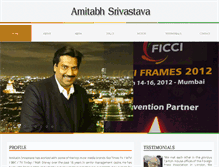 Tablet Screenshot of amitabhsrivastava.com